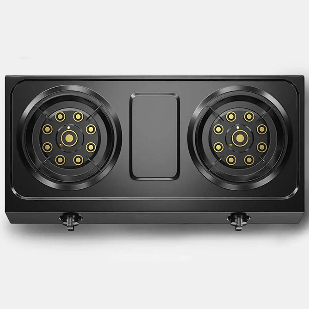 Kitchen Double Stove Desktop Cooktop Household Liquefied Gas Natural Gas Stove Fogones De Gas Para Cocina