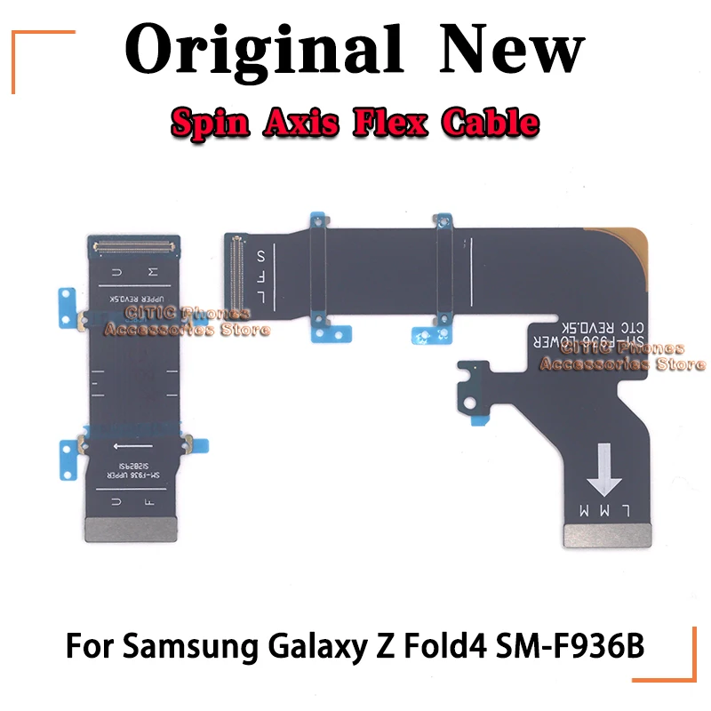 1-10Pair Spin Axis Flex Cable For Samsung Galaxy Z Fold4 SM-F936B Phone Rotary Shaft Flex Cable Repair Replacement Part