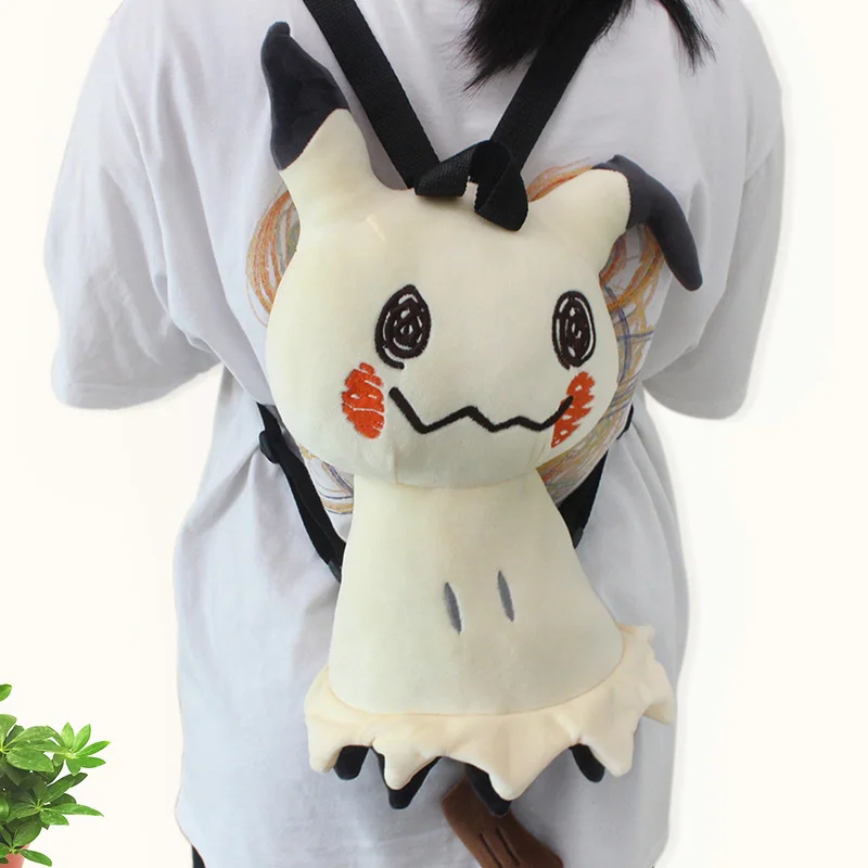 20/40cm Pokemon Anime Mimikyu Plush Backpack Doll Model For Children Student School Bag Children High Capacity School Bag Toys