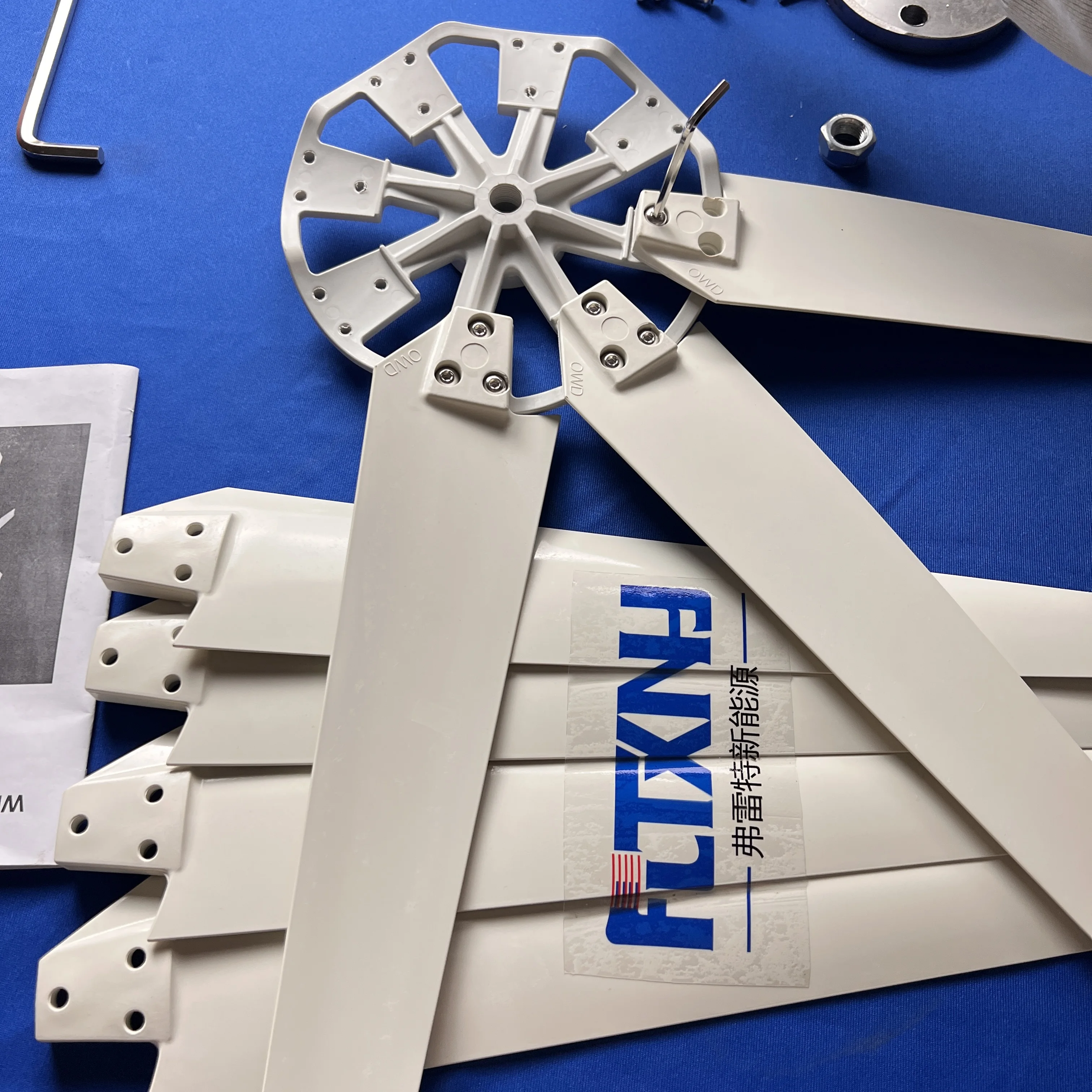 370mm Wind Turbine Blades For Horizontal Wind Generator Nylon Blades DIY Blades For Wind Generator