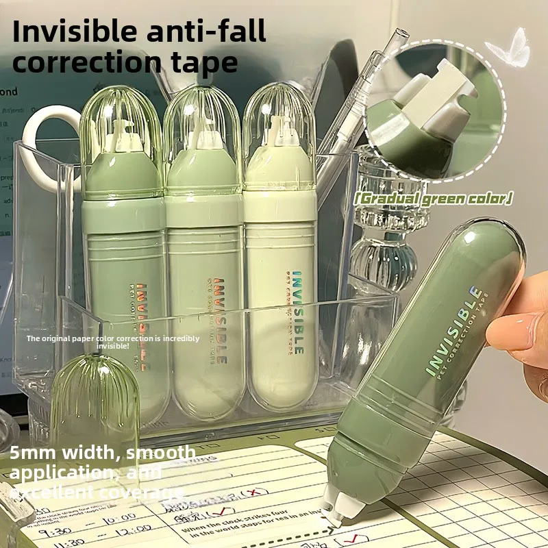 High-Beauty Gradient Color Correction Tape, Pen-Type Shockproof Correction Tape, Ins Style Student Exclusive