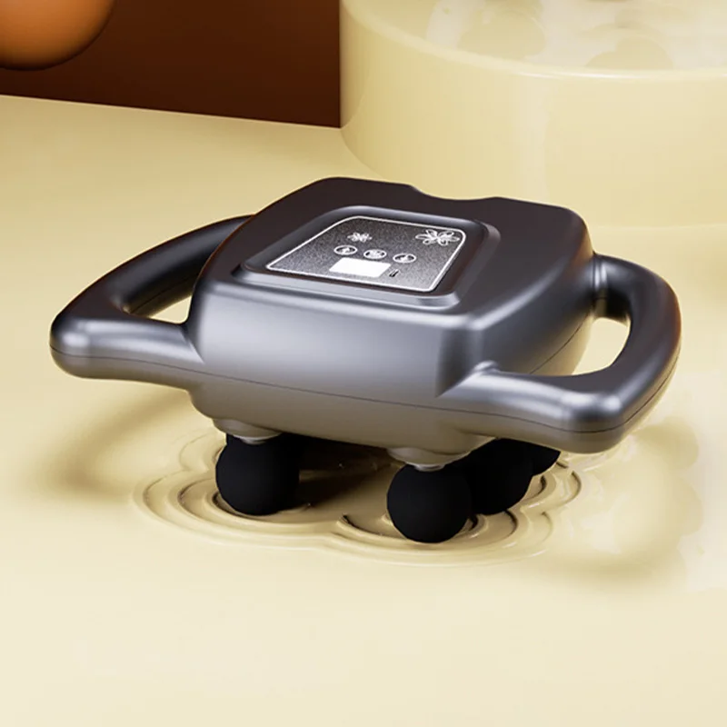 Powerful Power Deep Strike Fascia Gun Multi Head Massage Fascia Gun Electric Professional High Strength Body Muscle Massage