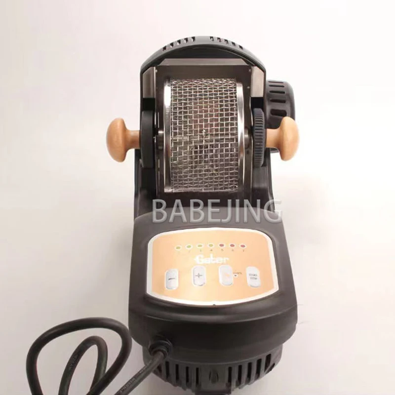 BABEJING Small Business Coffee Bean Roaster, Commercial Drum Type Nut And Peanut Fryer With 7-Speed Adjustment