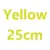 yellow 25cm