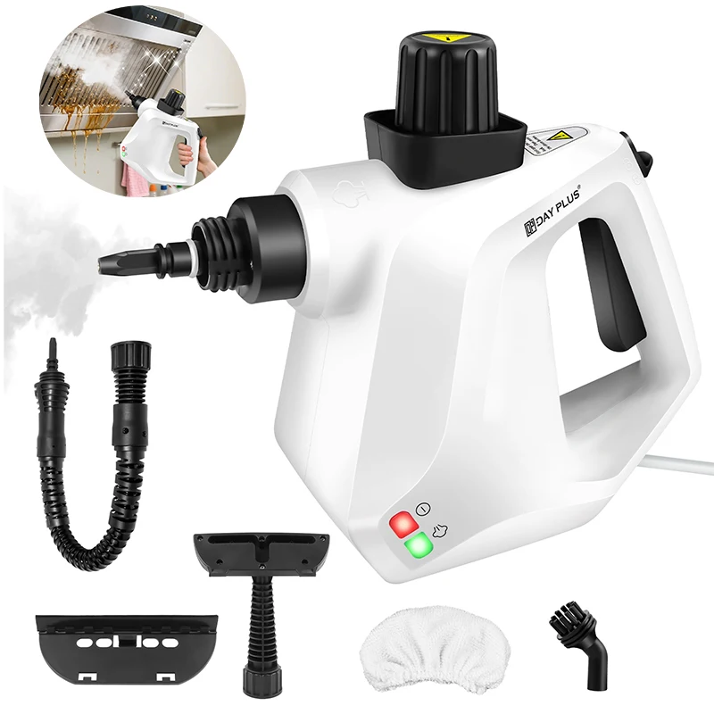 BRIEFNESS 3800W Portable High Pressure Steam Cleaner Machine, IPX4 Multi-Surface Steamer for Sofa, Tile, Carpet, Curtains