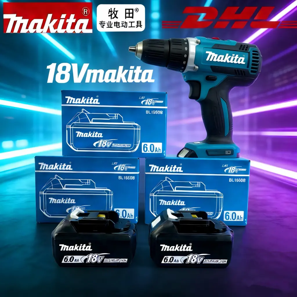 Original Makita 18V Rechargeable Battery 6.0Ah 5.0Ah 3.0Ah Compatible With BL1860B BL1850B BL1815 Power Tool
