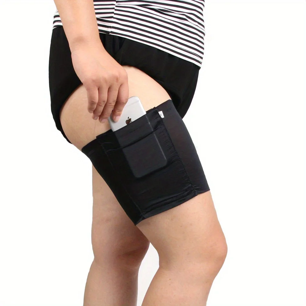 New US and European Hot Selling Phone Sock, Anti-Slip Thigh Mobile Phone Pouch, Women's Card Holder