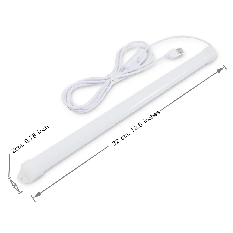 Desk light Magnetic reading lamp USB Dormitory LED Night lighting Eye protection tube cabinet Mirror Student Office study table