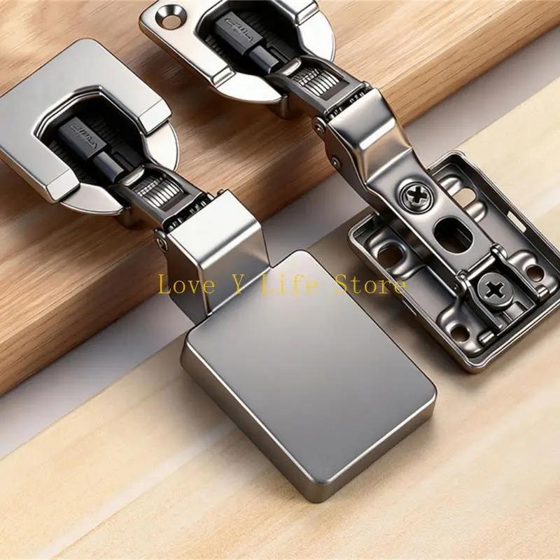 Thin Concealed Cabinet Hinge With Hydraulic Damping Soft Closing Cabinet Hinge For Kitchen Furniture Hardware Enduring