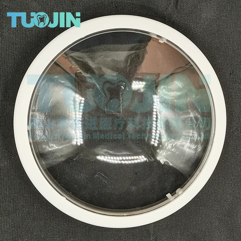 Dentist Light Lamp Acrilic Cover Transparent Oval Shell Lamp Cover For Dental Chair Spotlight Cover Dentistry Materials