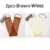 2pcs-Brown-White