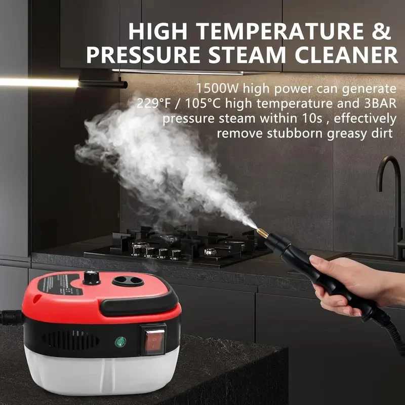 High temperature steam washer, jet washer, kitchen range hood, air conditioner, car washer, household appliances. EU/US Plug