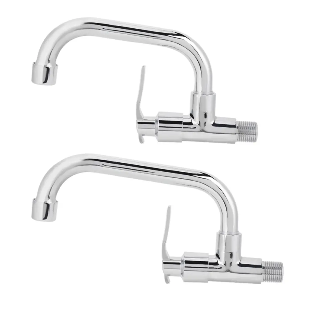 Single-handle cold water faucet G1/2 inch Wall-mounted single-handle cold water faucet Home kitchen sink faucet Kitchen faucet