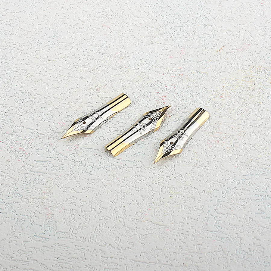 jinhao 82 nib Fountain Pen Golden fountain pen pen Tip golden iridium nibpen tip F 0.5mm EF 0.38MM
