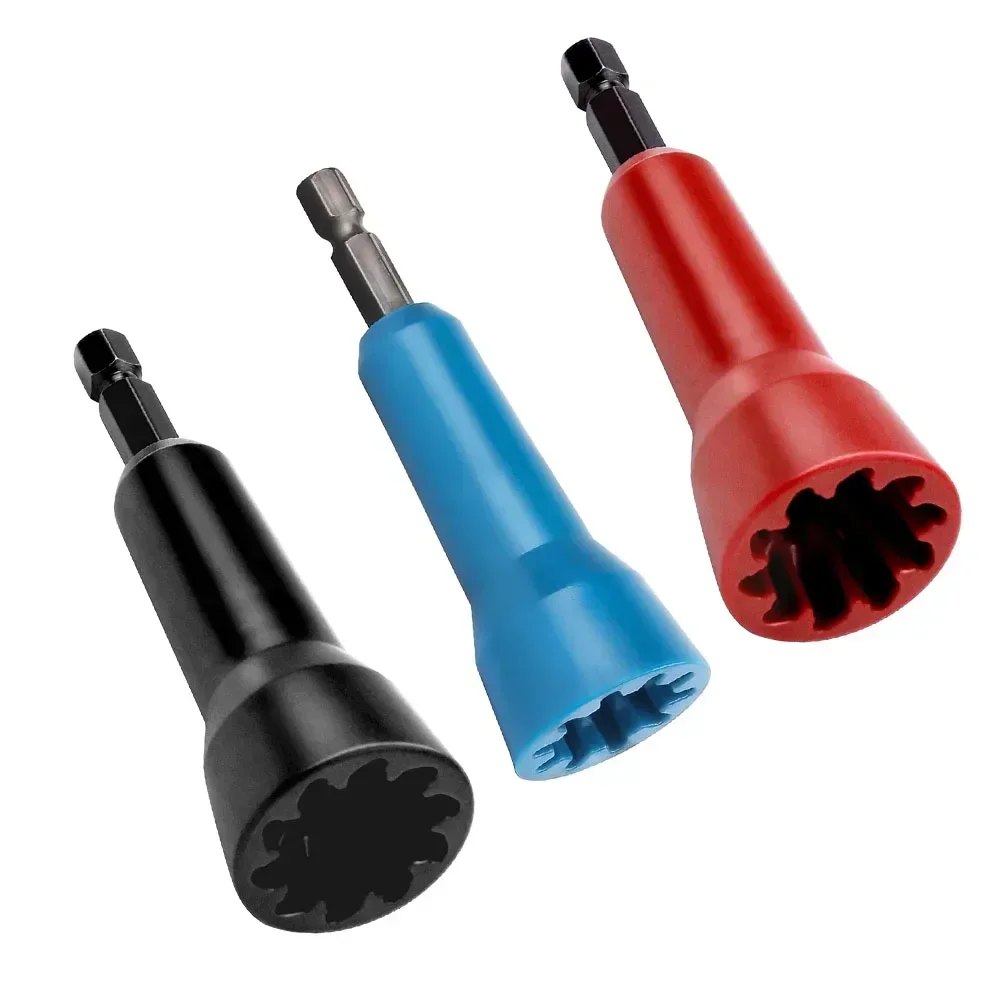 1pc Wire Twister 1/4" Hex Shank Spin Twisting Wire Connector Sockets Electrician Wire Twisting Tools Quickly Twister Hand Tools