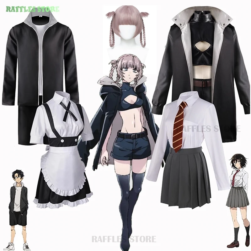 CALL OF THE NIGHT Yamori Ko Vampire Love Anime Cosplay Wig Nanakusa Nazuna Cosplay Costume Halloween Men Women Uniforms Suit