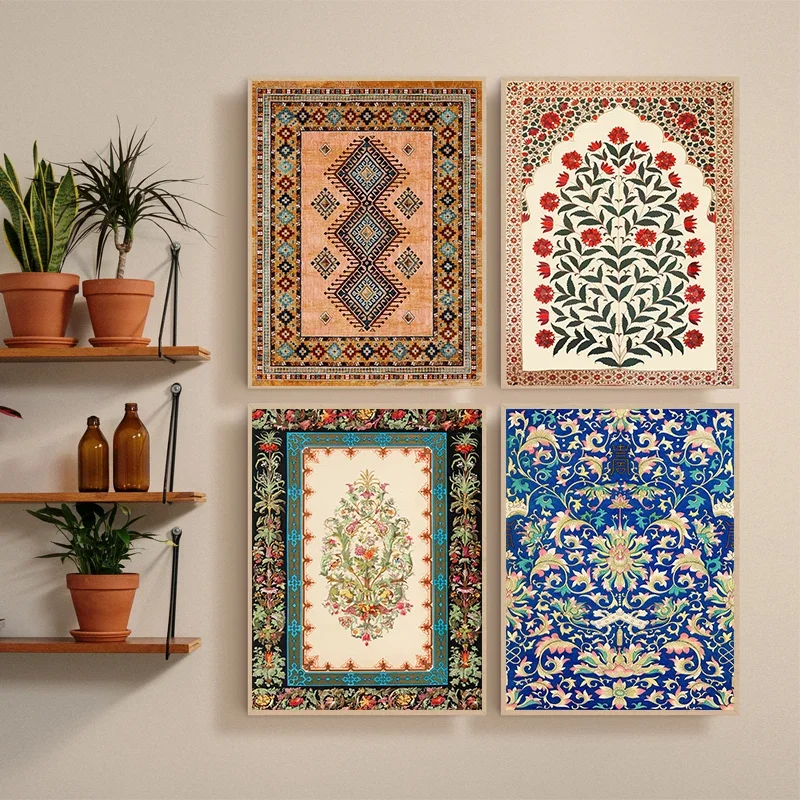 Fashion Trends Artistic Pattern Posters Rooms Homes Villas Decorative Aesthetics Natural Canvas Decoration Gifts Canvas Printing