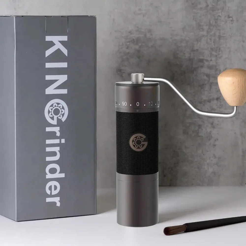 Kingrinder K7 Manual Coffee Bean Hand Grinder Italian Coffee Precision Hand Mill Portable Outdoor Home Coffee Grinders