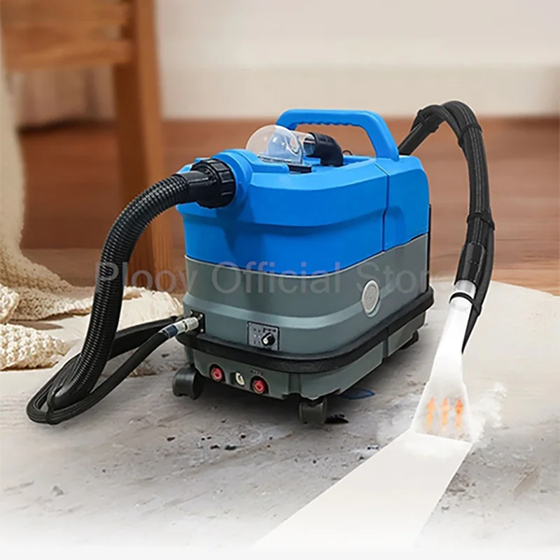 2500W Steam Spray Extract Machine Steam Cleaner 24000Pa Suction 7.5/12L Tank For Deep Cleaning Oil Stain Removal Sterilization