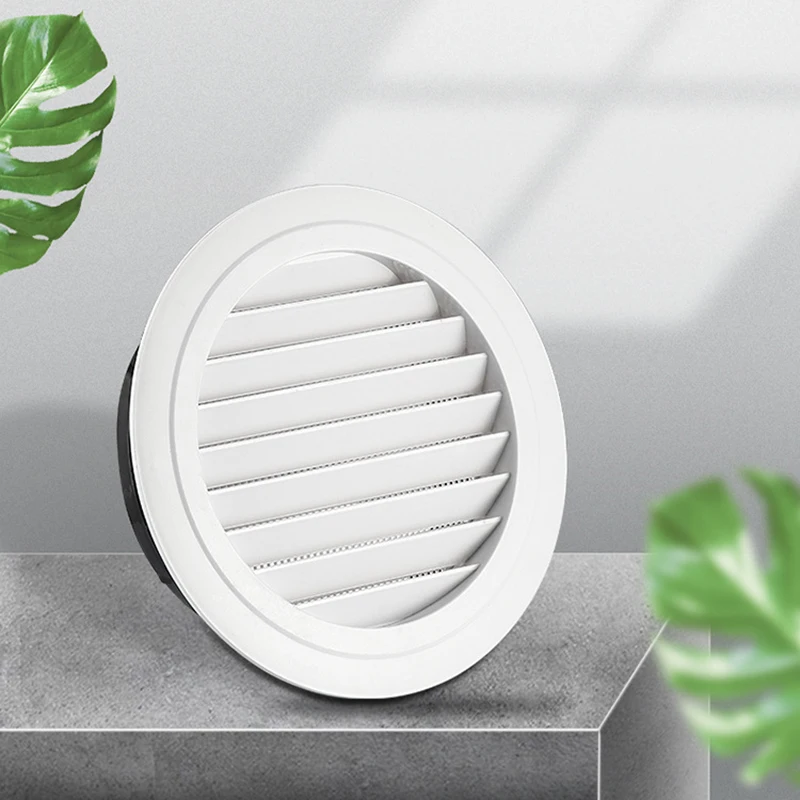 Decorative Air Vent Cover Round Ventilation Grill Outlet with Built-in Screen for Wall Ceiling Air Vent Cover kitchen tool