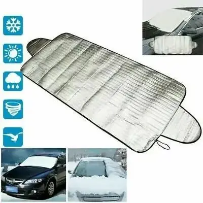 Car Exterior Protection Snow Blocked Car Covers Snow Ice Protector Visor Sun Shade Front Rear Windshield Cover Block Shields