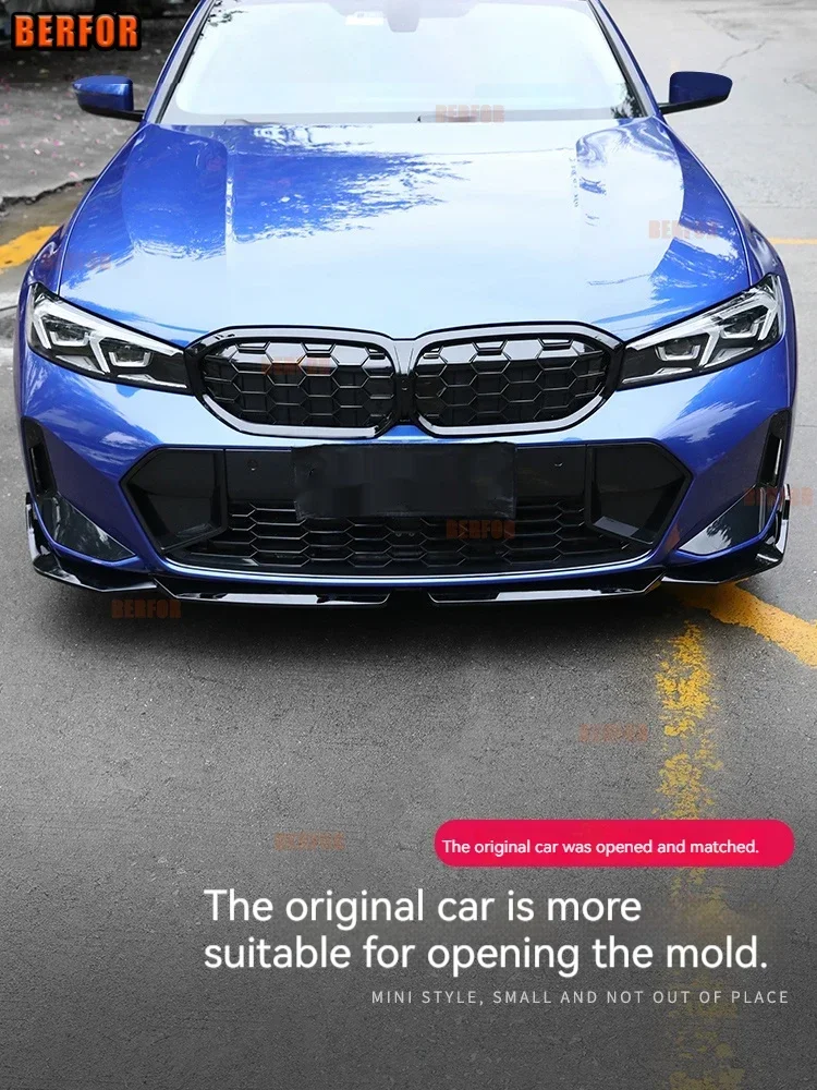 Front Kidney Grill Sports M Style for BMW 3 Series 2023 G20 Grille BLACK Diamond Double Slat Hood Grille Racing Grills