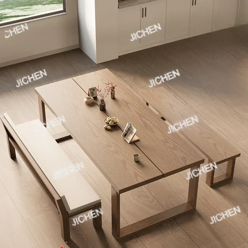 HG Mini Table Design Dining Wooden Chairs Liftable Extended Bar Stool Side Tables Large Top Restaurant Mesa Home Breakfast YN50D