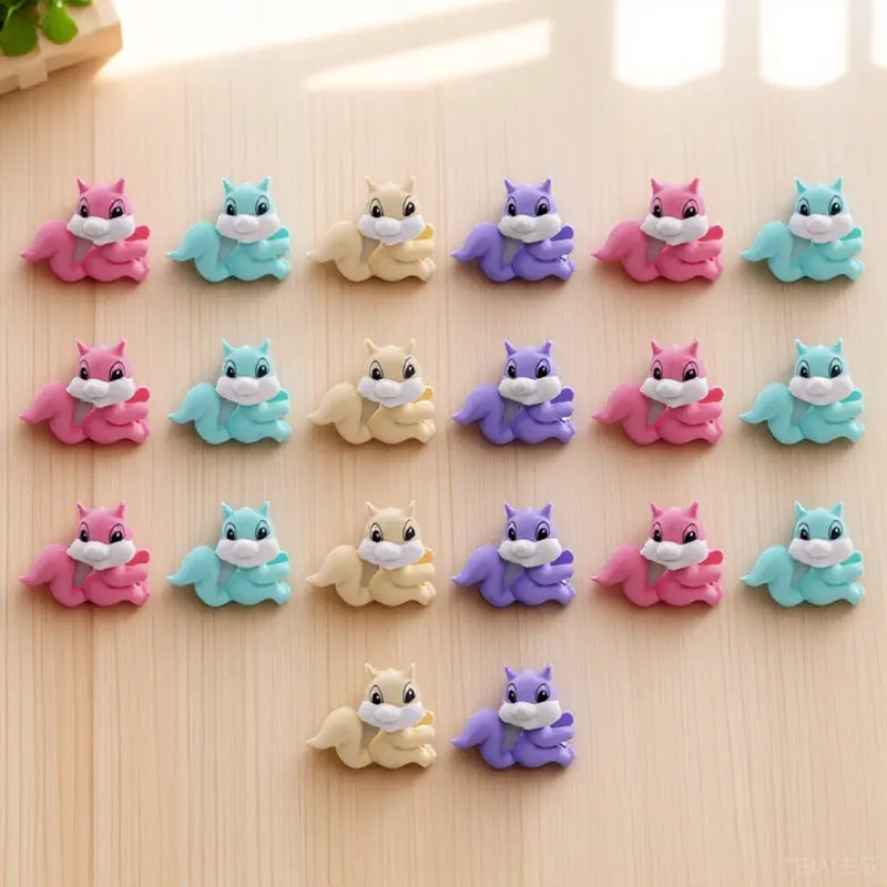 20Pcs Animals Erasers Fun Shaped Rubber Erasers for Students Kindergarten Learning Accessories Students Stationery