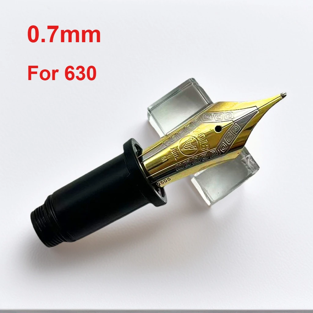 WingSung 630 Nib Grip Section Replacement Large No.8 Iridium White Gold EF F M B Nib Unit Fountain Pen Accessories