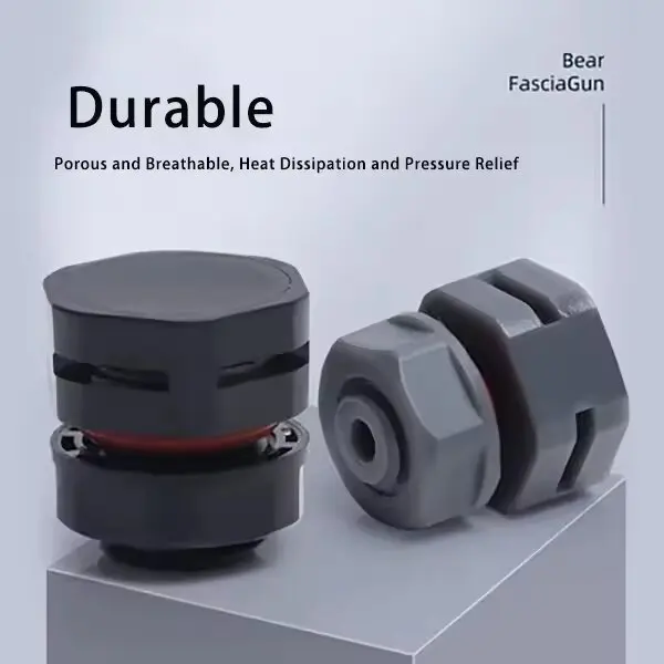 Solar Power Systems Waterproof IP 68 High Air Flow Plastic M16*1.5 Black Screw-in Breather Plastic In Protective Air Vent 8mm