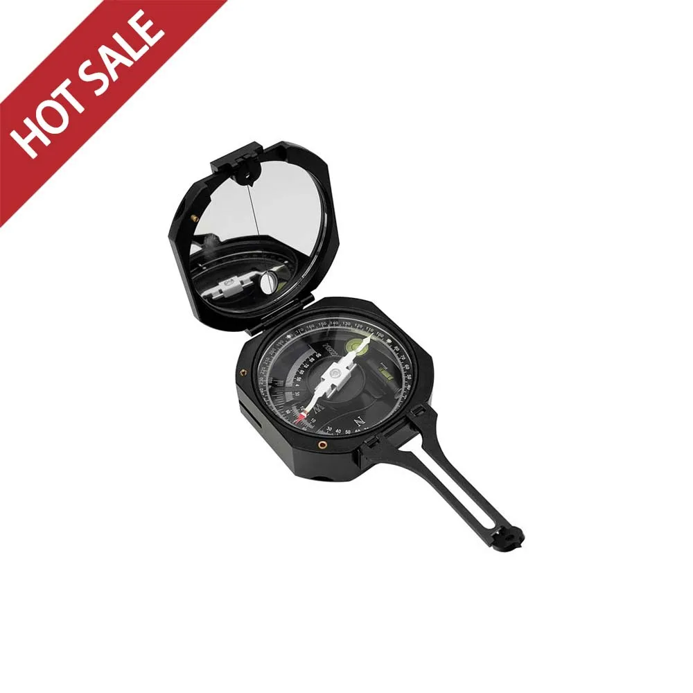 Geological Compass DQL-8 Pocket Theodolite Magnetic Brunton Type Geological Survey Directional Compass for Outdoor Measurement