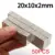 20x10x2mm-50pcs