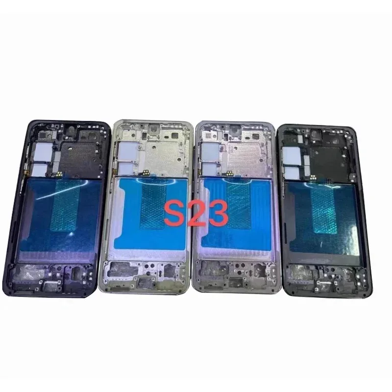 Middle frame For Samsung Galaxy S23（EU Version Display Front Frame Housing Bezel Plate