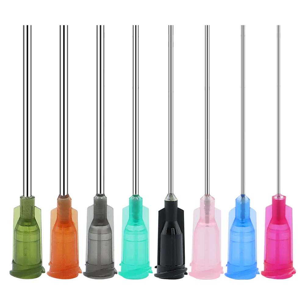 14G-30G 38mm Dispensing Needle Syringe Needle 1.5 Inch Dispensing Needle Used to Fill Liquids, Glue and Syringes