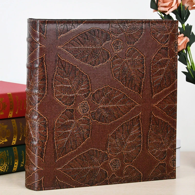 5-inch Album with 500 Photos Insert Style Leather 3R Album Large Capacity Family Edition Commemorative Photocard Album