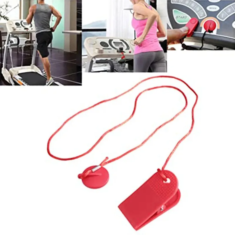 1PC Treadmill Safety Magnet Key Universal Fitness Equipment Safety Lock Switch Starter Key for Home Gym