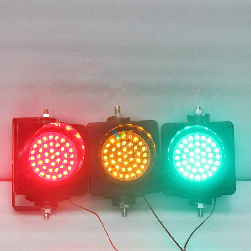New design 100MM red cross green arrow traffic light MINI PARKING LOTS TRAFFIC SIGNAL FOR SALE