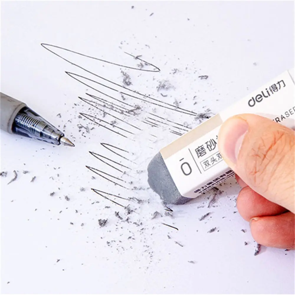 Correction Supplies School Gel Pen Fountain Pen Students Ink Pen Eraser Sand Eraser Frosted Eraser Matte Eraser
