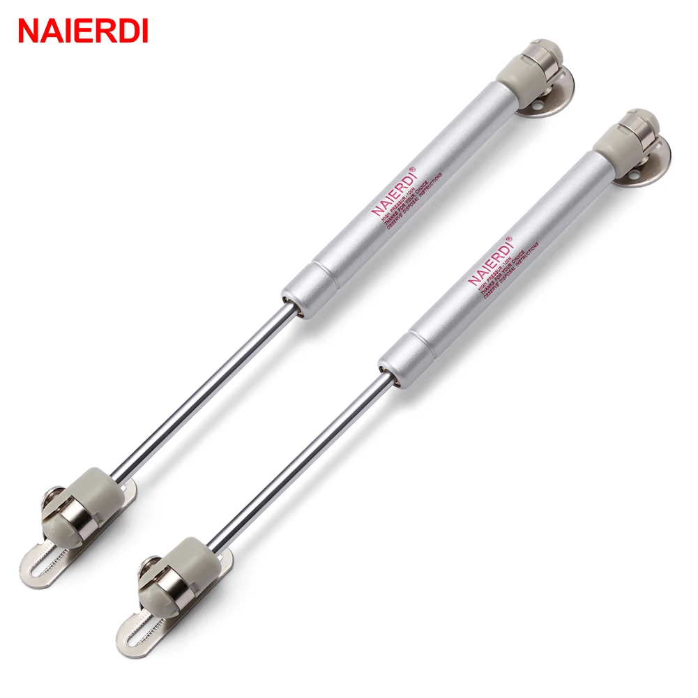 2/4/6/8PCS NAIERDI 6-15KG Furniture Gas Spring Hinges Kitchen Cupboard Cabinet Hydraulic Hinge Door Strut Lid Support Box