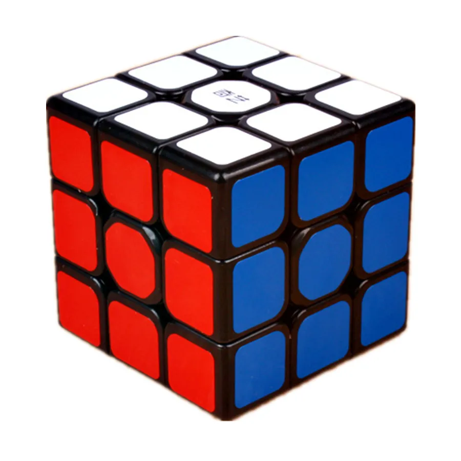 QiYi QiHang Warrior M 3x3 Magic Cubes White Black Speed Puzzle ​Professional Cubo Magico Toys Birthday Christmas Gifts For Kids