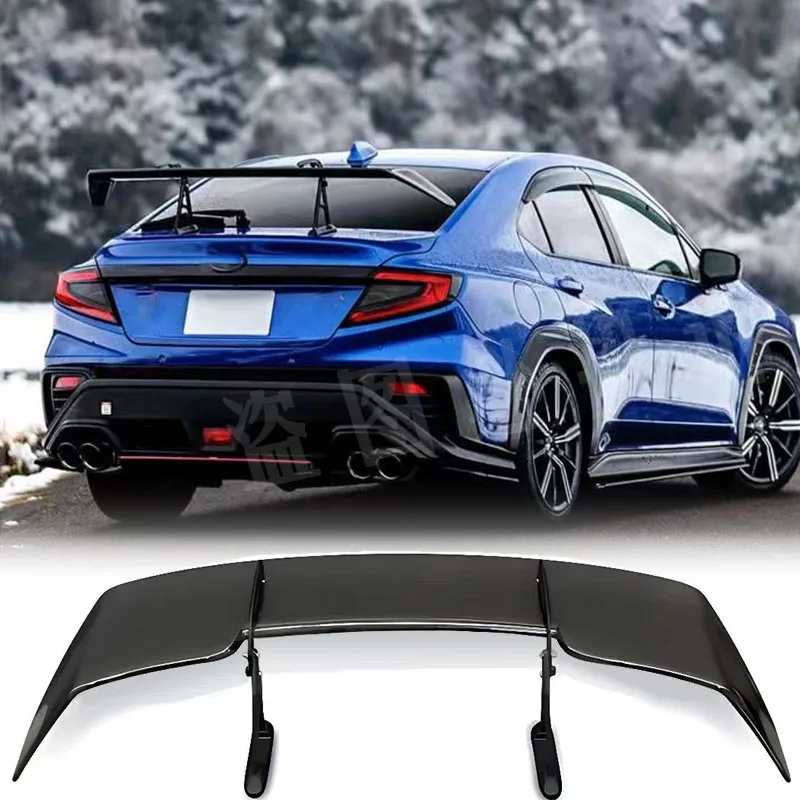 For 2022-2024 Subaru WRX STI model trunk lid wing panel high-quality carbon fiber body kit external tuning accessories spoiler
