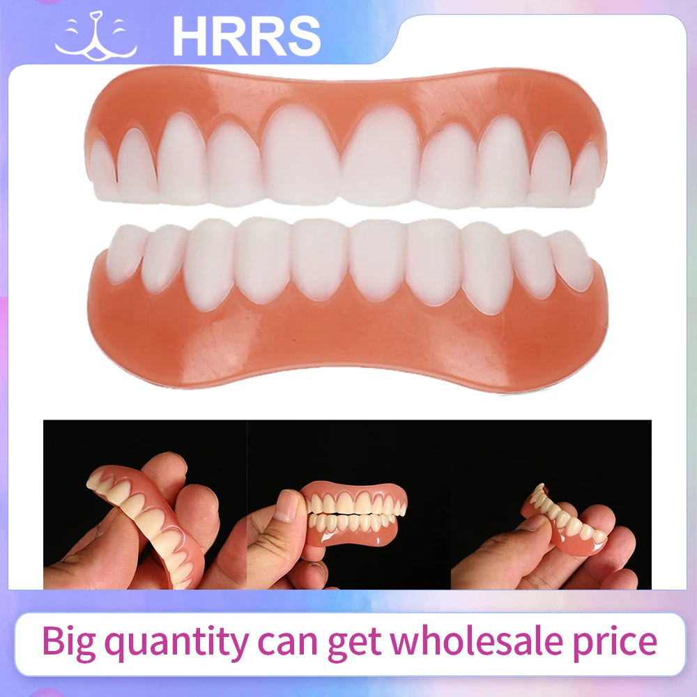 Cosmetic Teeth Perfect Instant Smile Dental Veneers Comfort Fit Top False