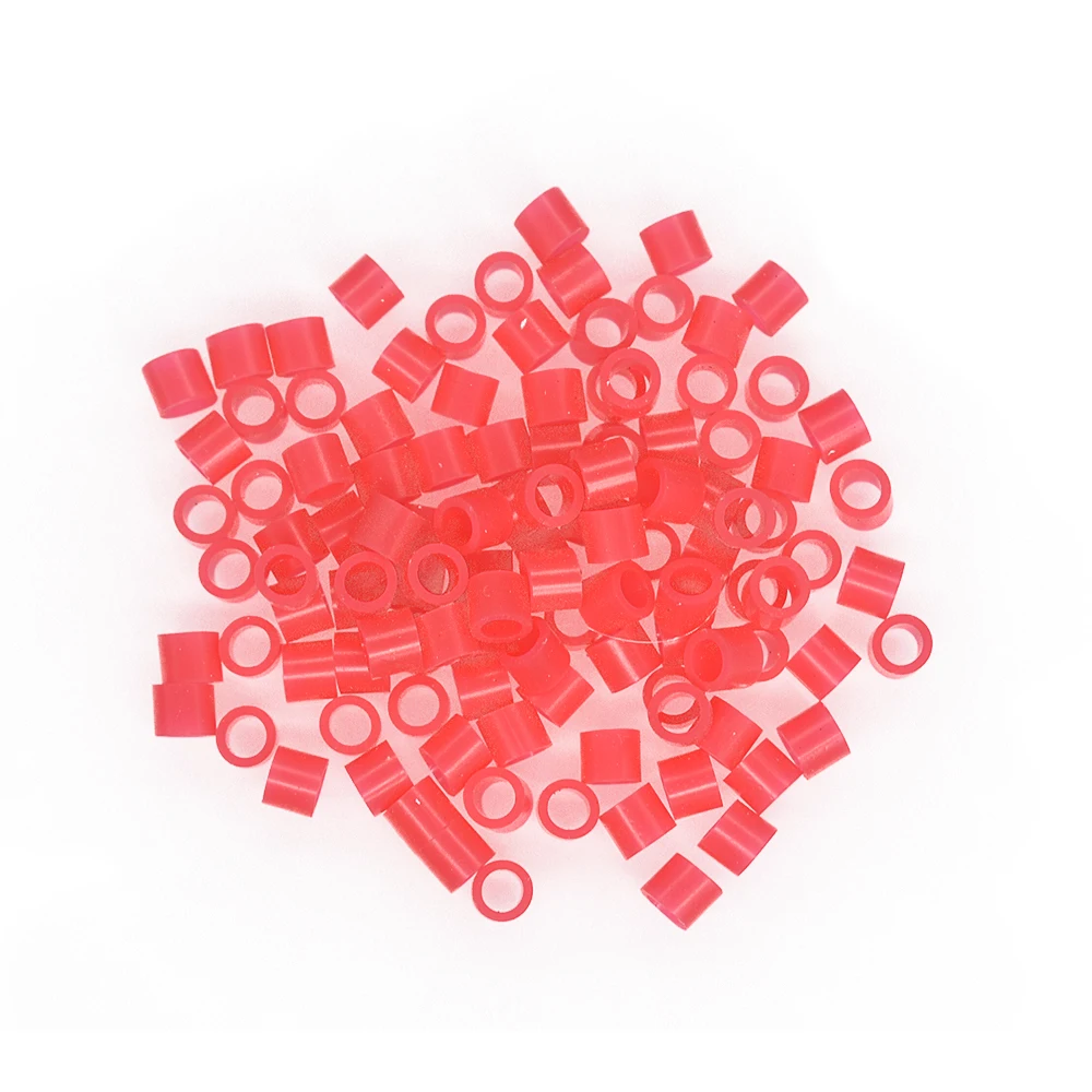 100 Pcs Dental Code Rings Standard Color Recognition Soft Silicone rings Fit All hand instruments Dentist materials box ring
