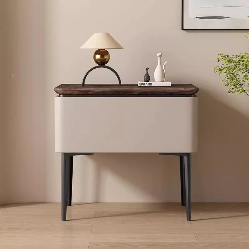 Modern Nordic Nightstand Table Space Saving Designer Luxury Bedside Table Bauhaus Unique Mesitas De Noche Bedroom Furniture