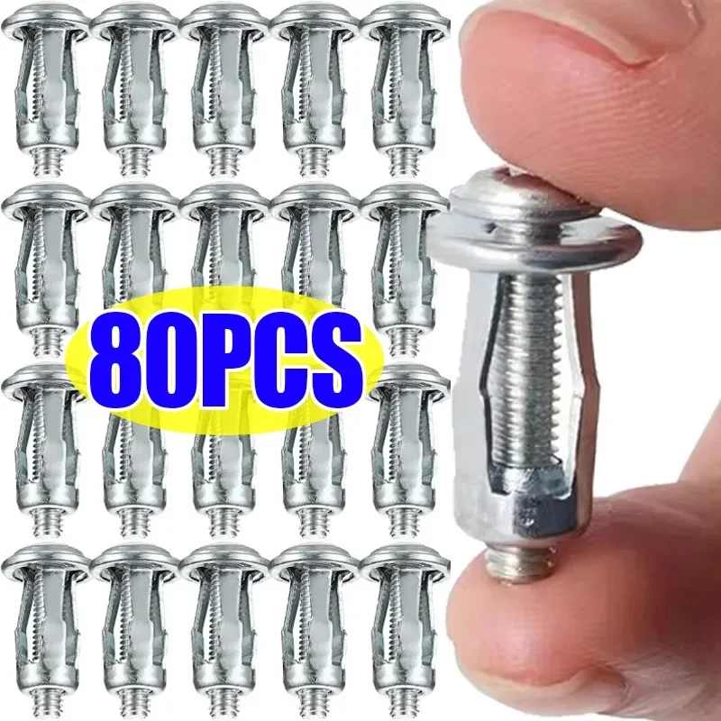 Petal Screw Jack Nuts Screw Anchors Petal Expansion Plugs for Curtain Expansion Clamp Petal Rivet Lock Bolt Board Wall Fasteners
