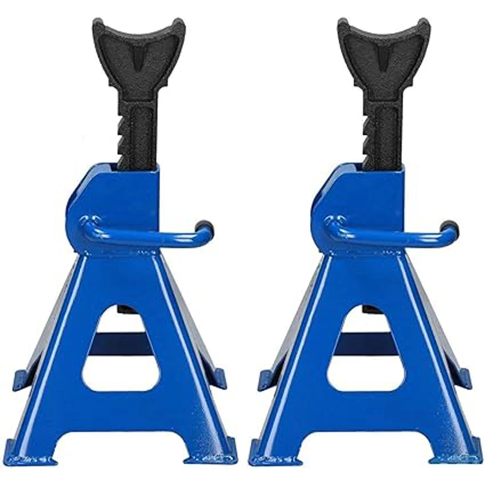 Axle Stands 3 Ton Jack Stands 11.4-17inch Adjustable Height Heavy Duty Steel for Car Van Truck Garage Workshop Tools,Set of 2