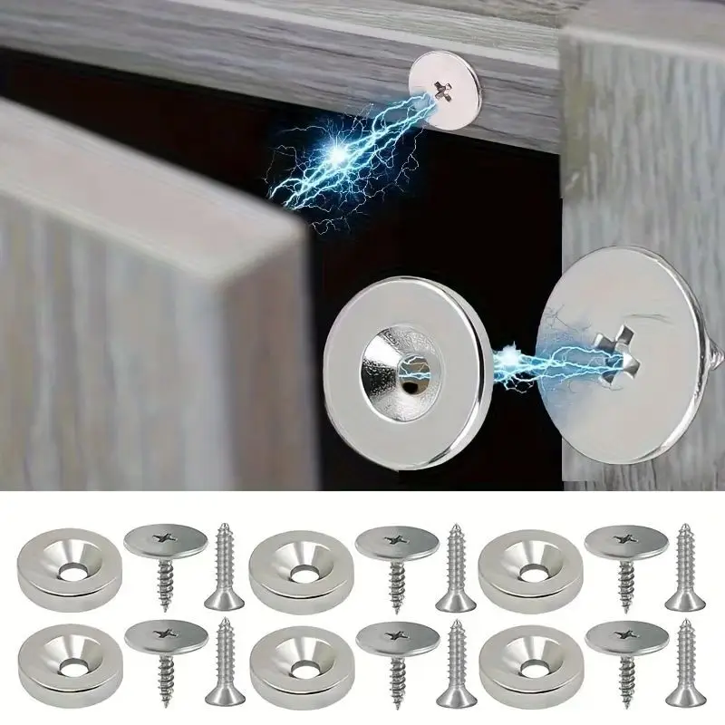 Cabinet Strong Magnetic Catches For Wardrobe Hidden Closing Magnetic Door Catch Closer Hidden Latchs For Kitchen Cupboard