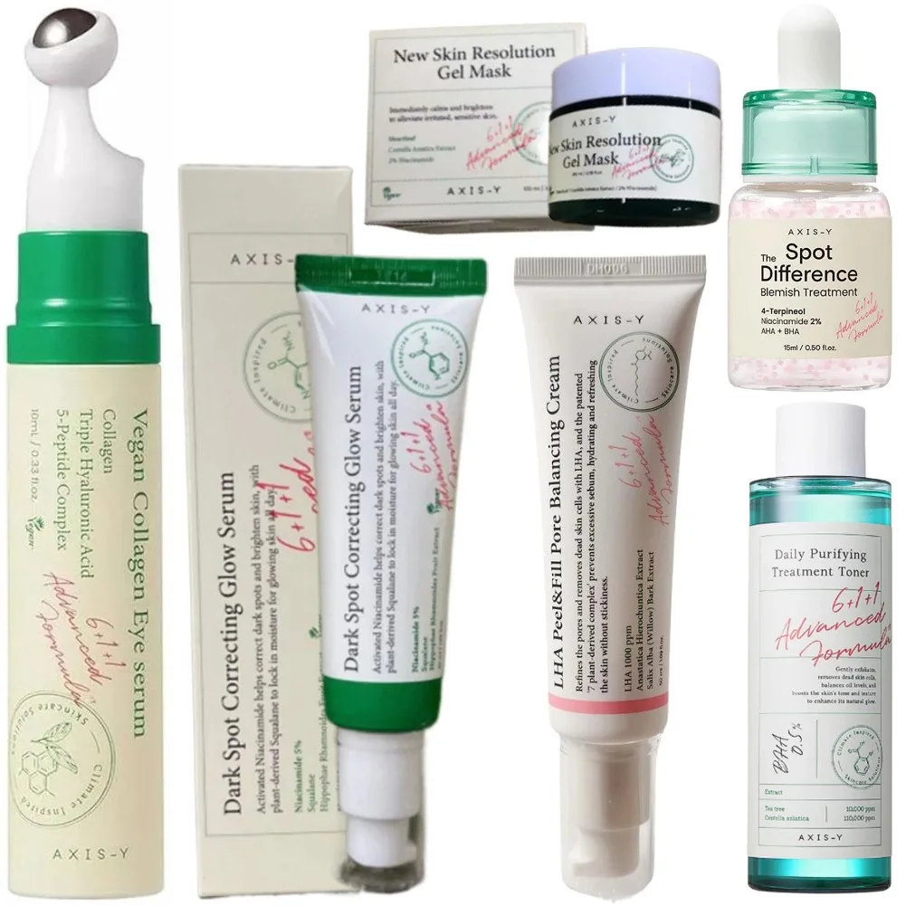 AXIS-Y Deep Moisturizing Face Cream Gently Soothing Repair Serum Non-Greasy Essence Moisturizing Hydrating Eye Cream Skin Care