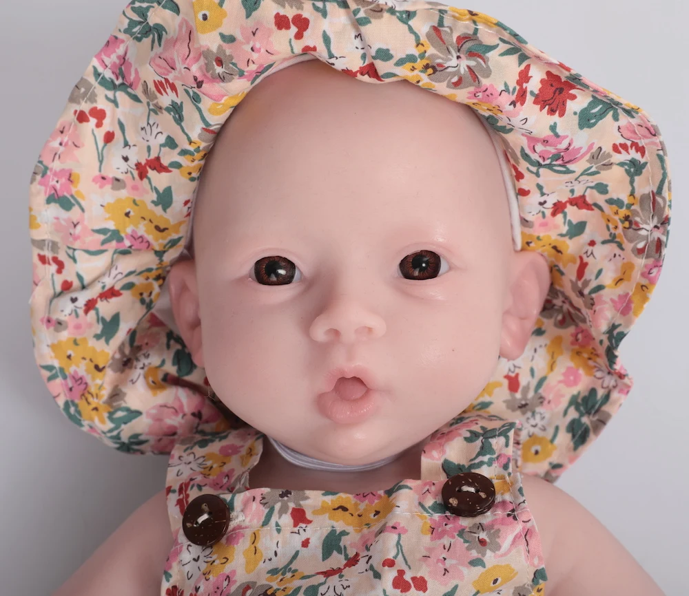 EUR Clearance Only 20 Stock 3kg Girl 100% Full Body Silicone Reborn Baby Doll Realistic Soft Baby Toys for Children Dolls Gift