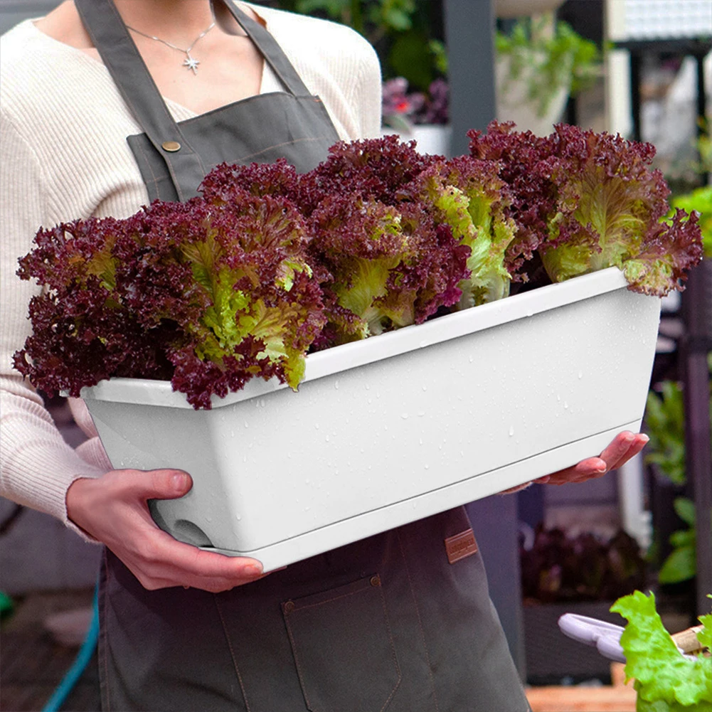 Voltsify 5-Piece Rectangle Garden Planter Set